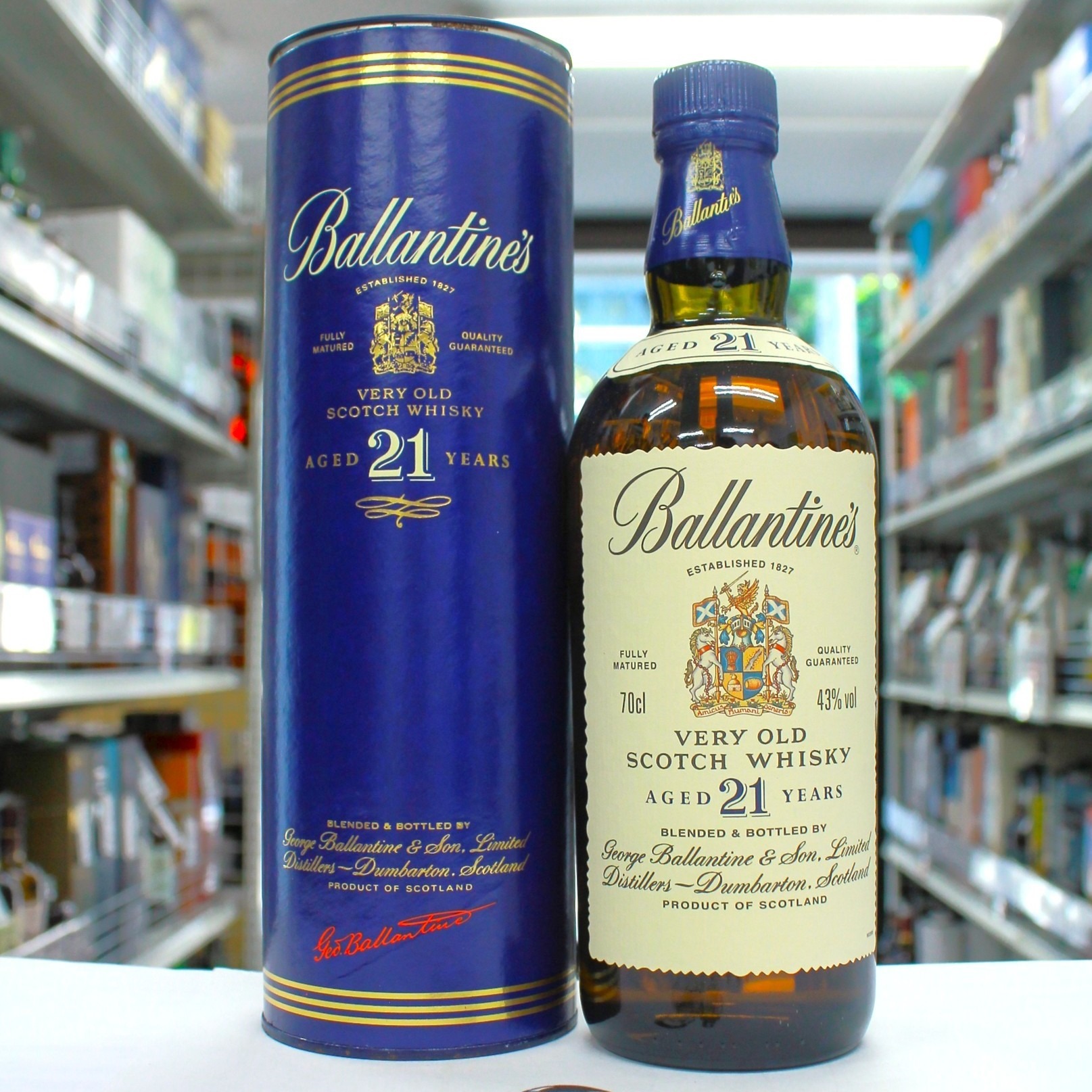 バランタイン21年 旧ラベル | お酒買取専門店キングラムリカー