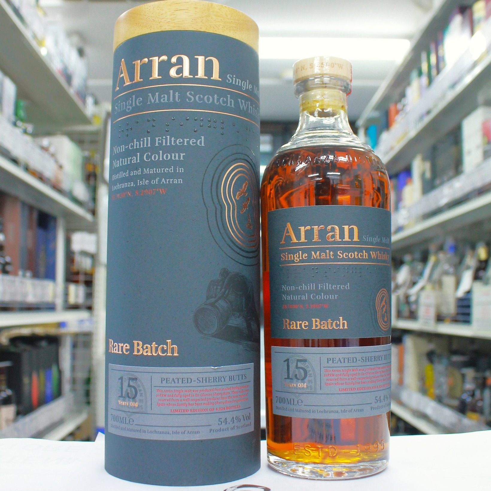 アラン レアバッチ 15年 ピーテッドシェリーバット | お酒買取専門店