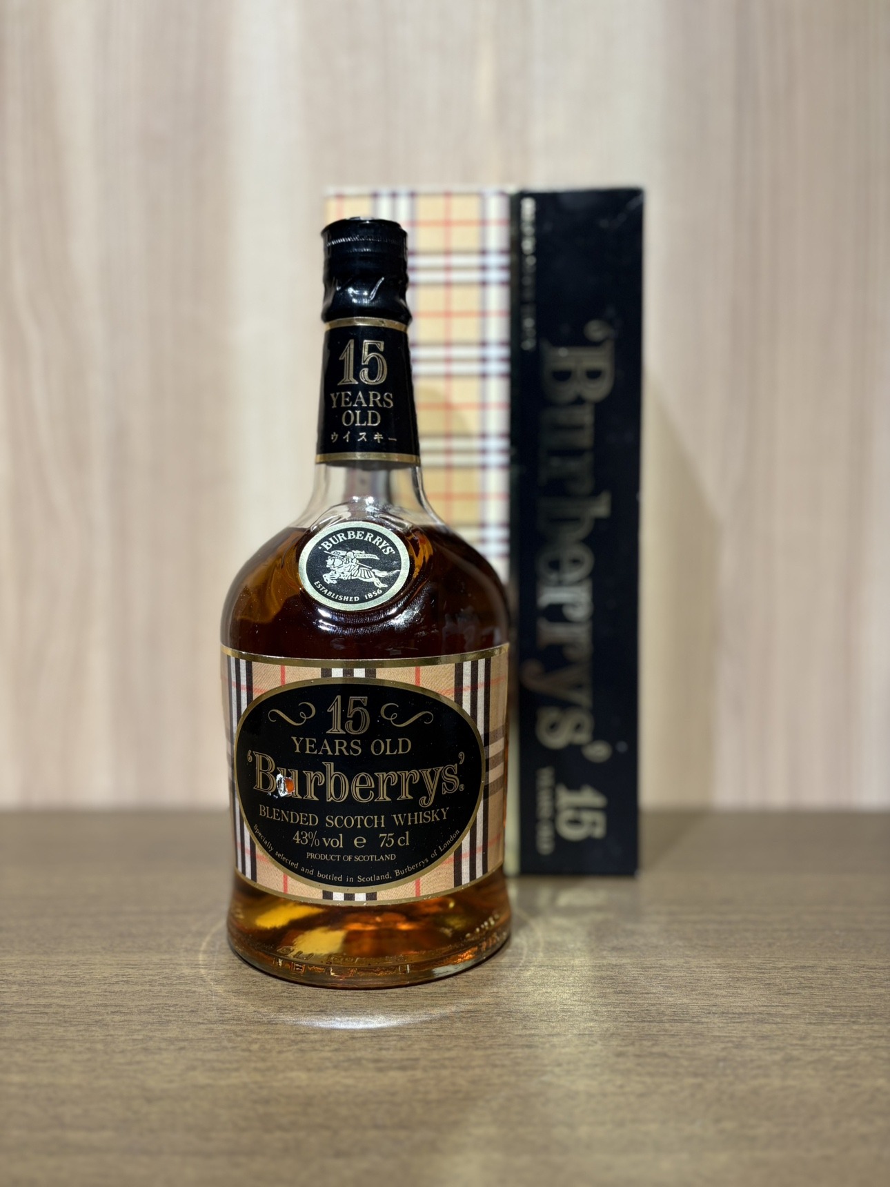バーバリー 15年 | お酒買取専門店キングラムリカー