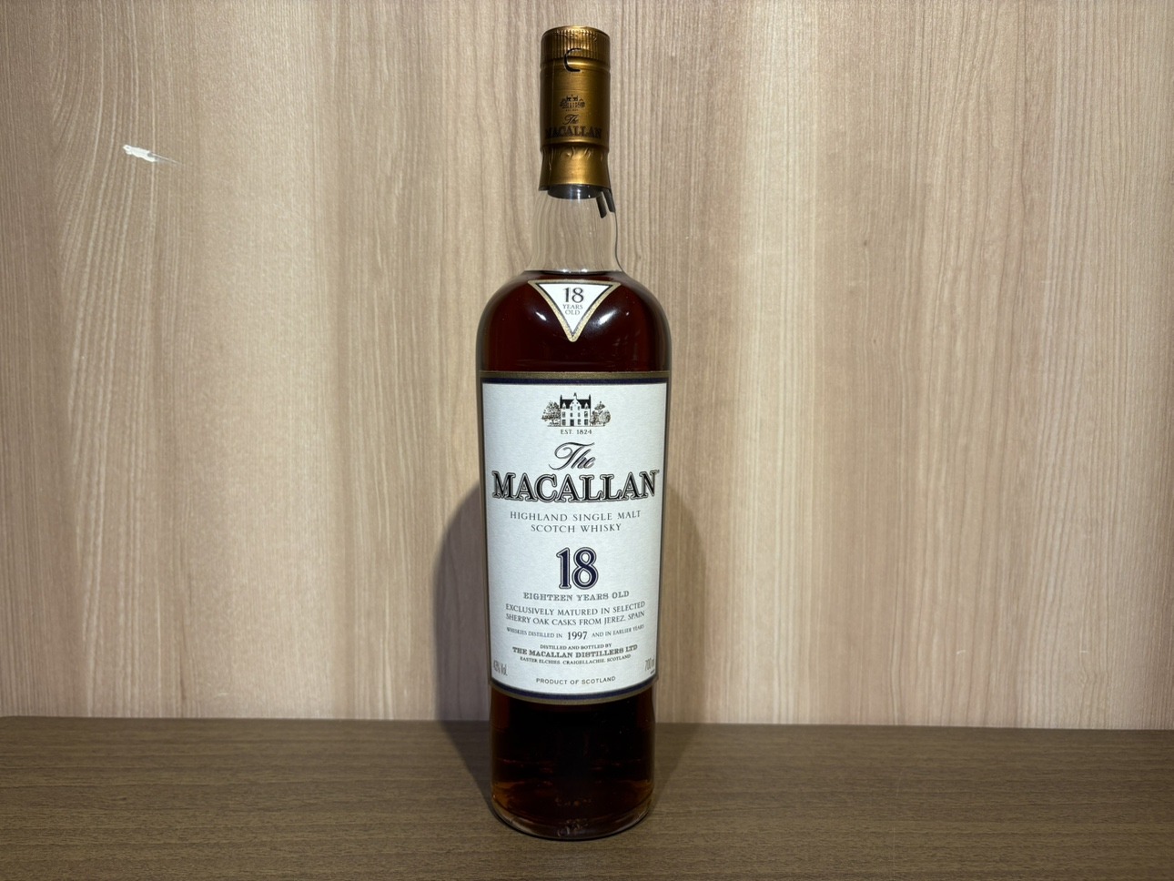 マッカラン18年　希少　1997年　720ml マッカラン 18年 1997 | お酒買取専門店キングラムリカー